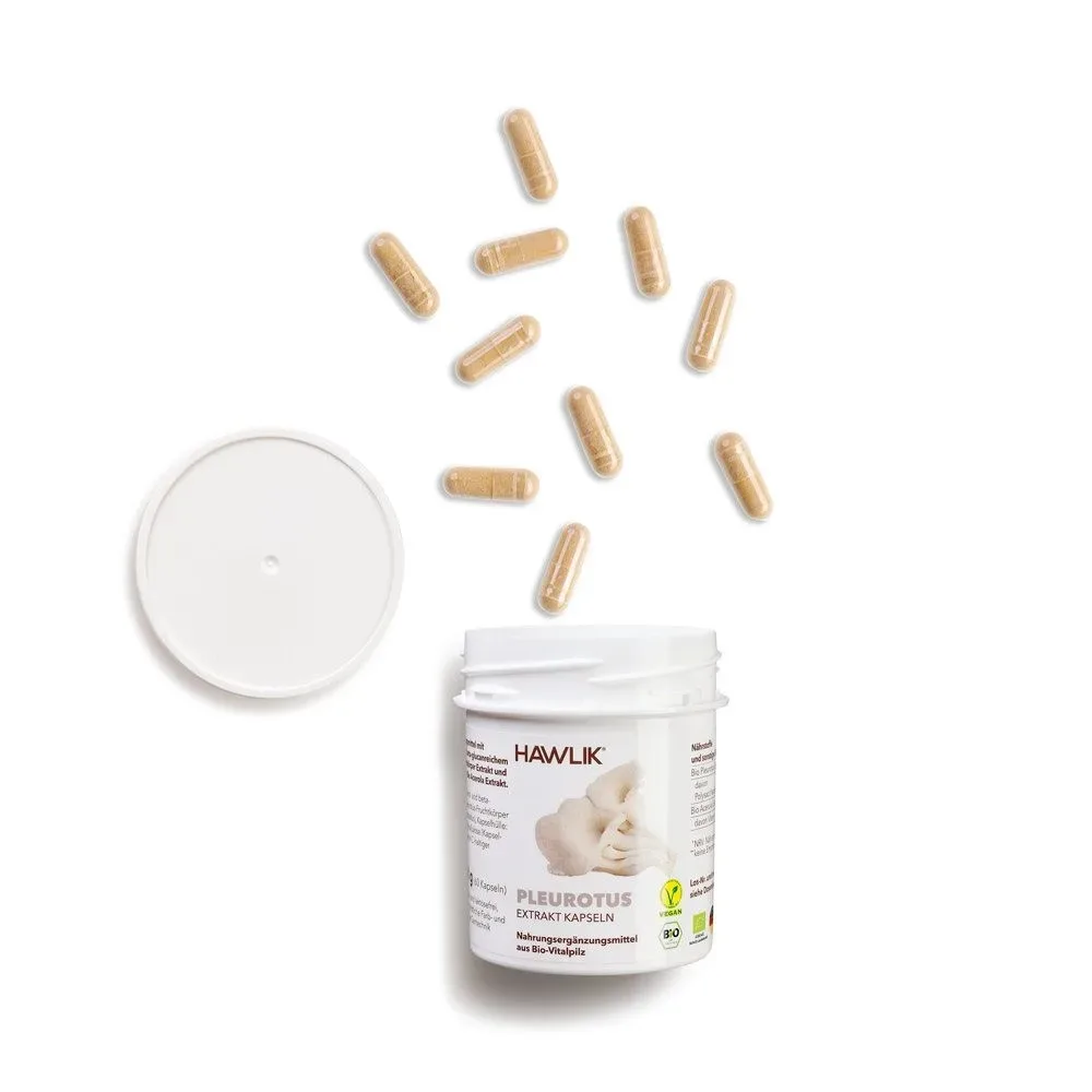 HAWLIK Pleurotus Extrakt Kapseln (240 Stk)