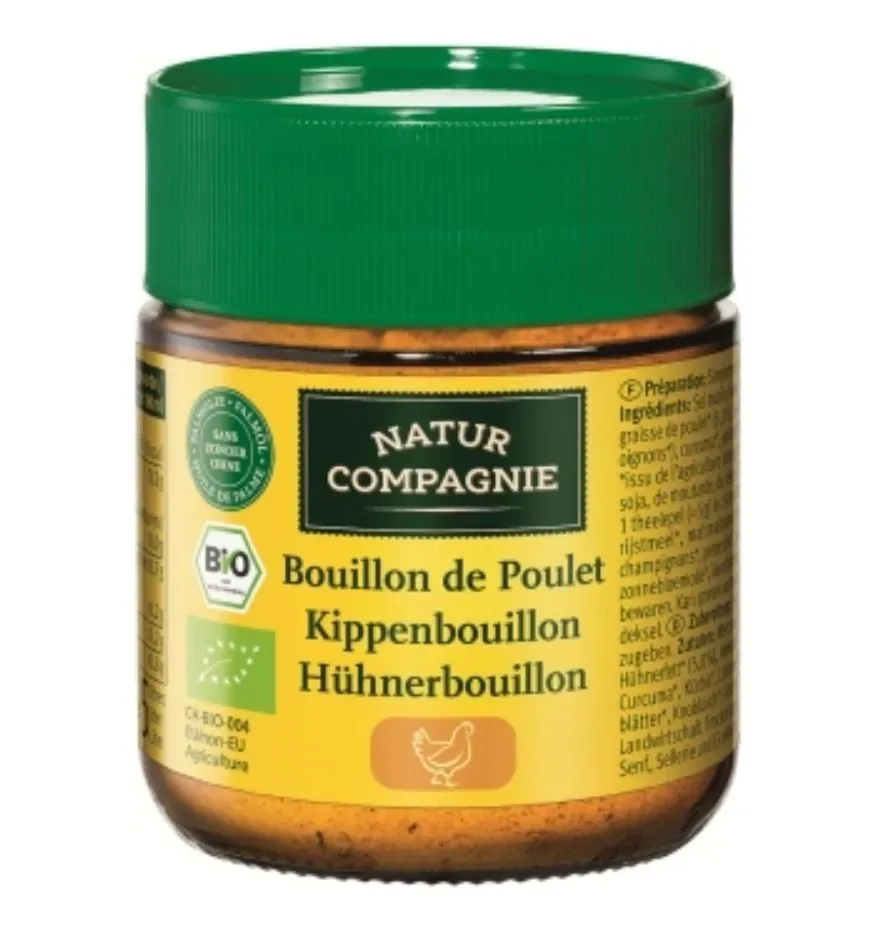 NATUR COMPAGNIE Hühnerbouillon Bio Glas (100g)