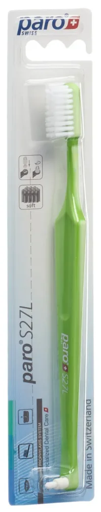 paro Zahnbürste S27L soft 3-reihig mit Interspace (1 Stk)