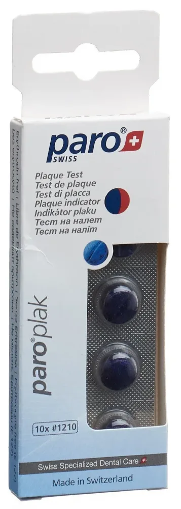 paro PLAK 2-Farben Tabletten rot/blau (10 Stk)