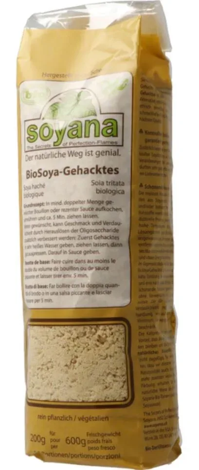Soyana Gehacktes Bio Soja naturfarben (200g)