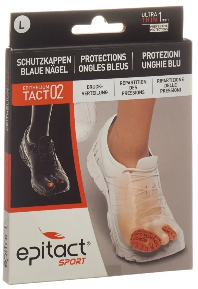 epitact SPORT Zehenschutz bei blaue Nägeln L 34mm (2 Stk)
