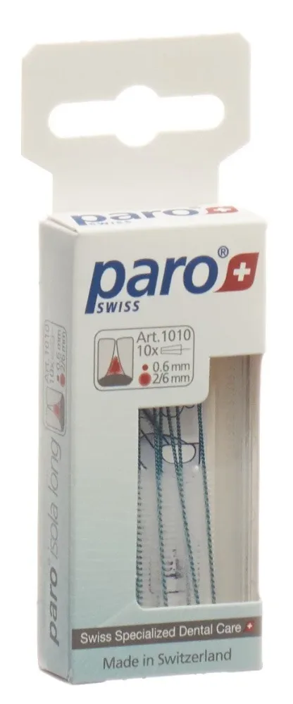 paro ISOLA LONG 2/6mm x-fein blau konisch (10 Stk)