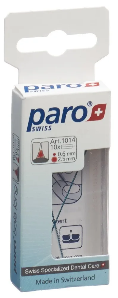 paro ISOLA LONG 2.5mm xx-fein blau zylindrisch (10 Stk)