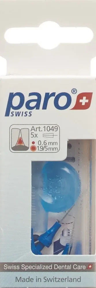paro ISOLA F 1.9/5mm x-fein blau konisch (5 Stk)