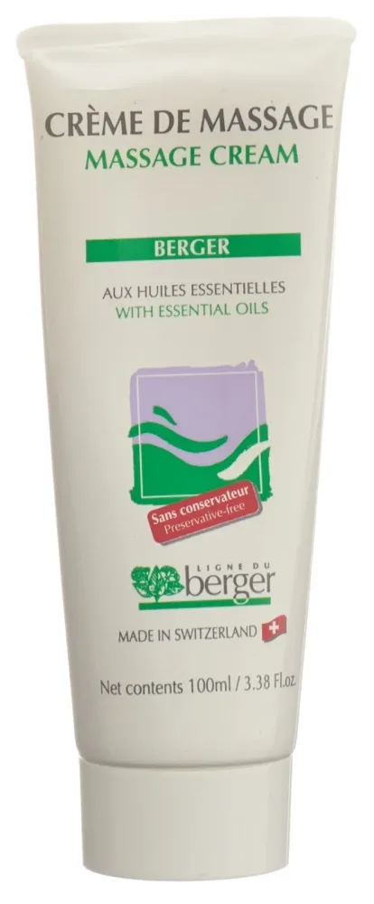 BERGER crème massage (100g)