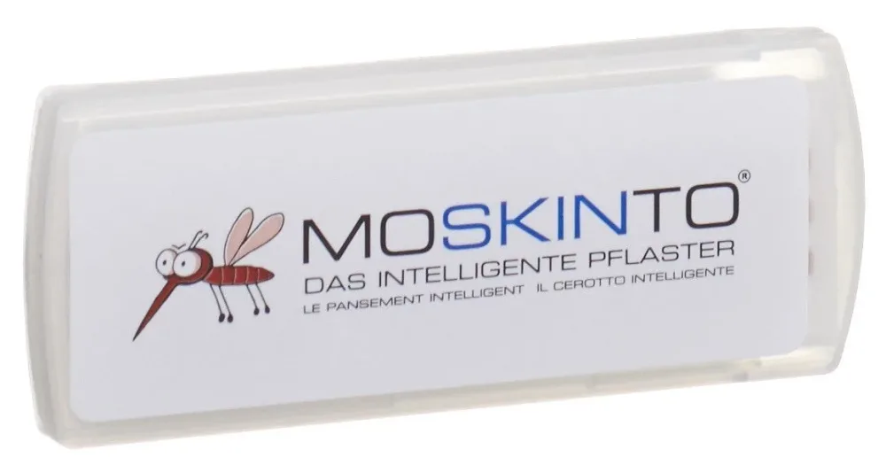 MOSKINTO Insektenstichpflaster Schiebebox (24 Stk)