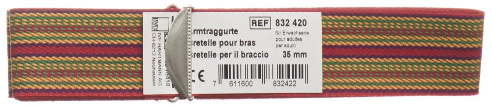 IVF Armtraggurt für Erwachsene 185cmx35mm, farbig (1 Stk)