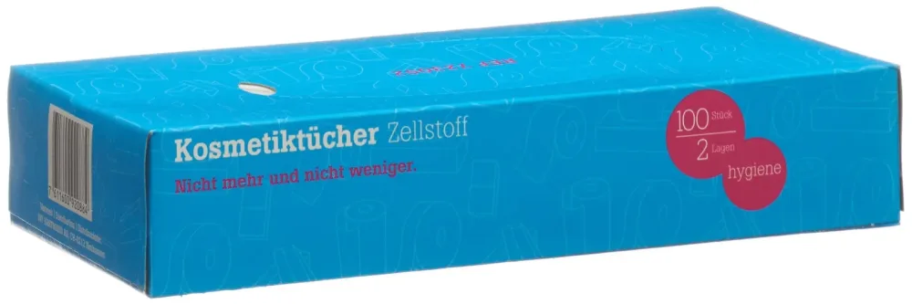 IVF Kosmetiktücher Zellstoff, 2-lagig (100 Stk)