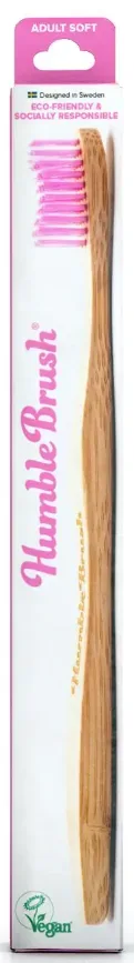 HUMBLE BRUSH Zahnb&uuml;rste Erwachsene lila
