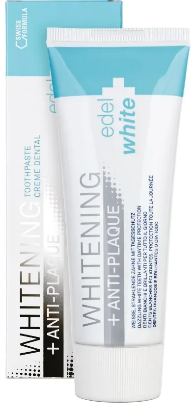 EDEL+WHITE Anti-Plaque+Whitening Zahnpasta 75 ml