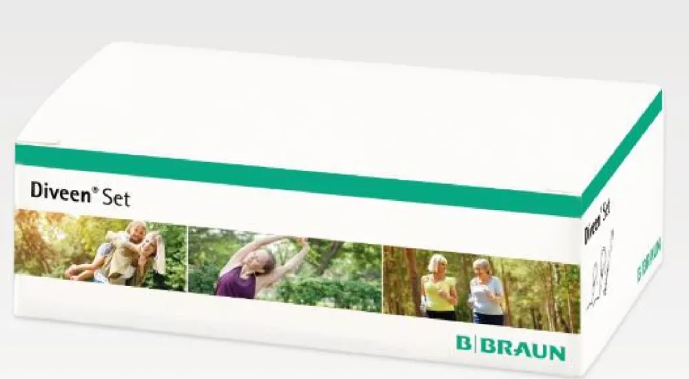 B. BRAUN DIVEEN Set 1Small+1Med+1Applikator (2 Stk)