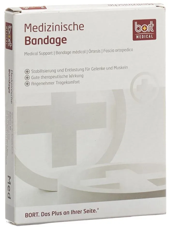 Bort Kniebandage S -32cm beige (1 Stk)