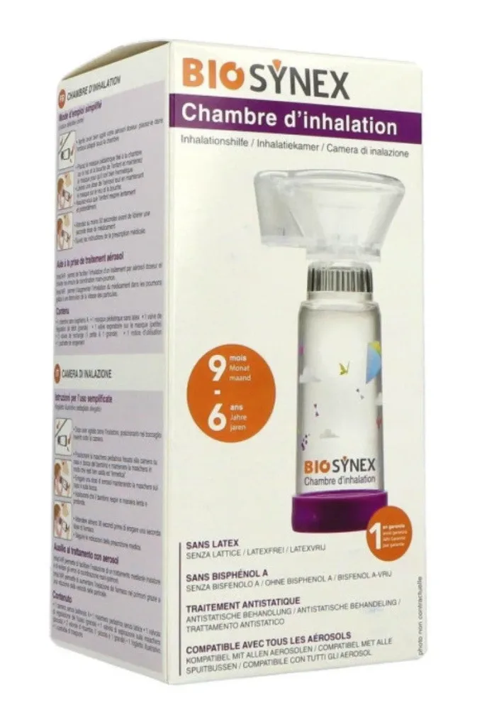 BIOSYNEX Inhalationshilfe 9 Monate - 6 Jahre (1 Stk)