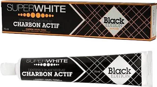 SUPERWHITE Black Edition Zahnpasta (75ml)