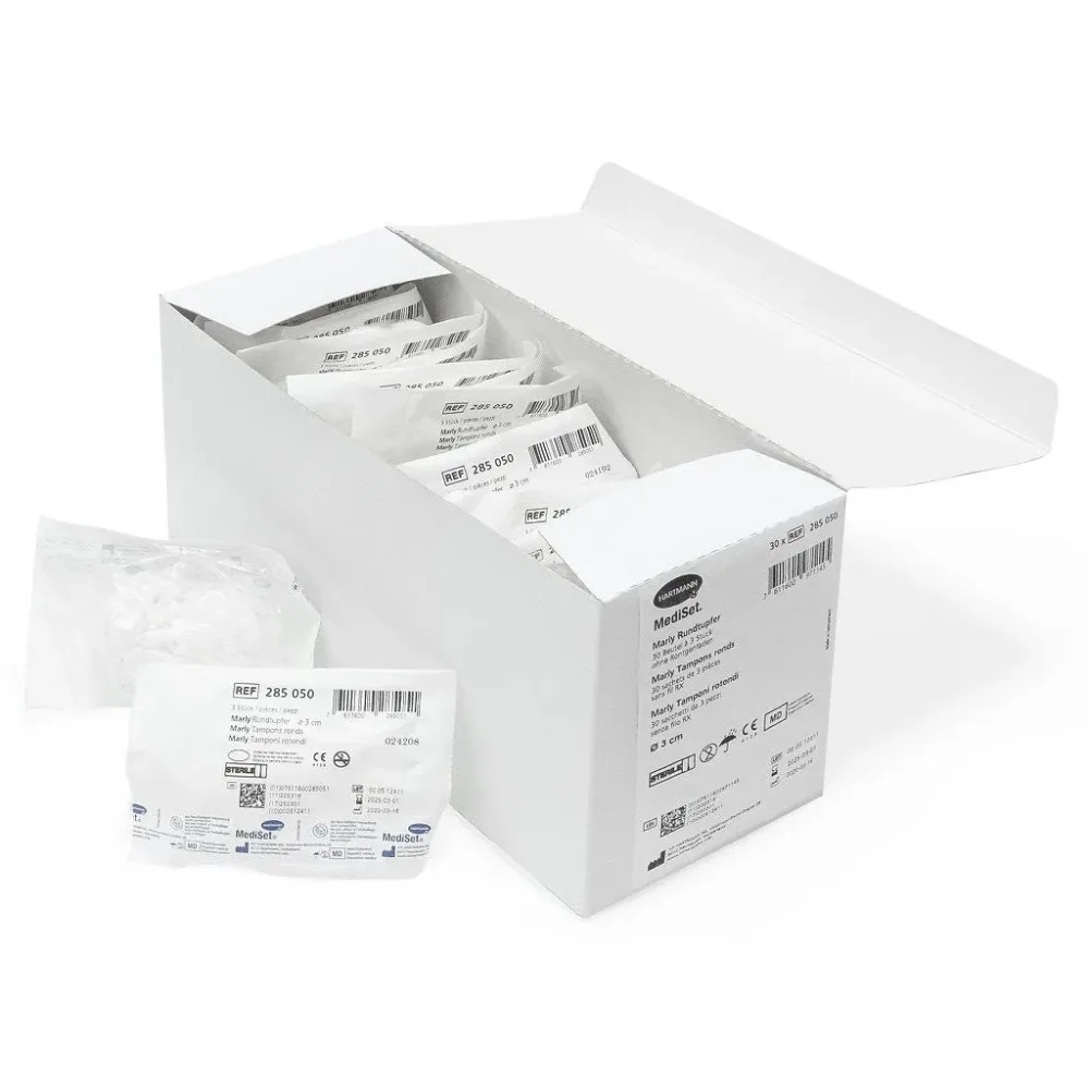 MediSet Rundtupfer 4cm, steril (30x2 Stk)