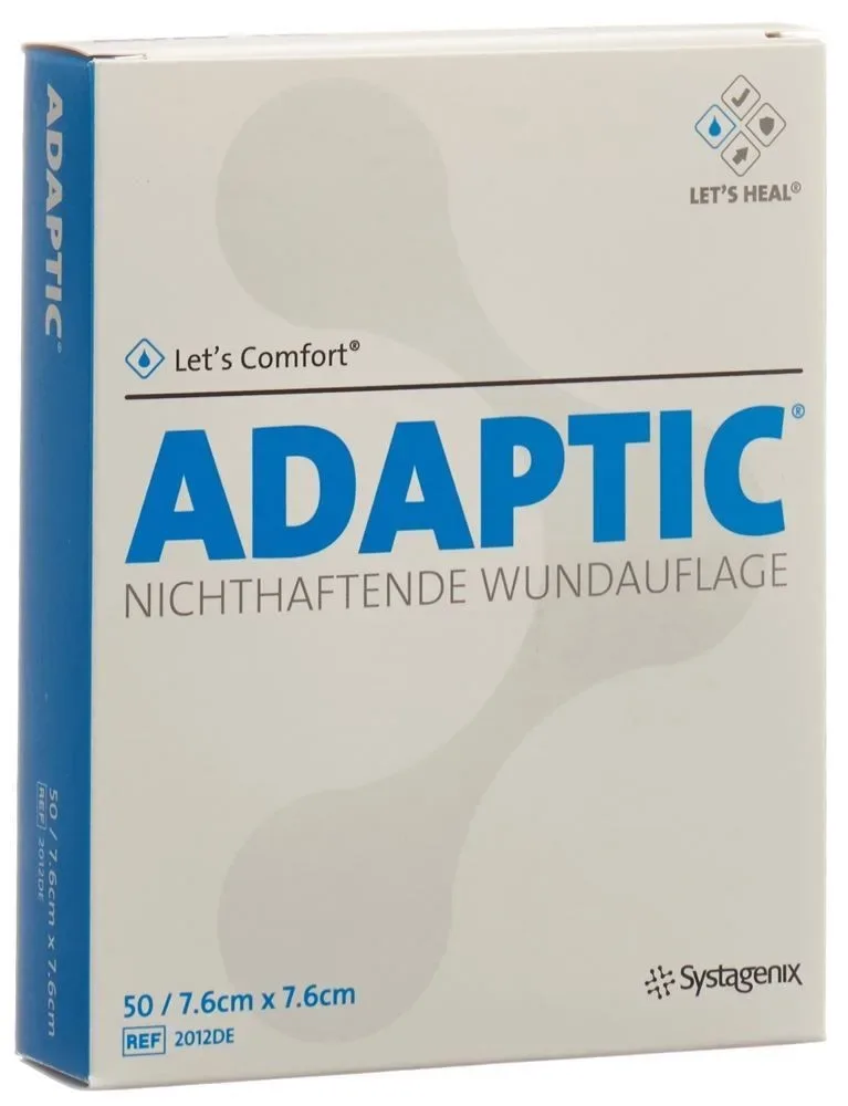 ADAPTIC Wundverband 7.6x7.6cm, steril (10 Stk)