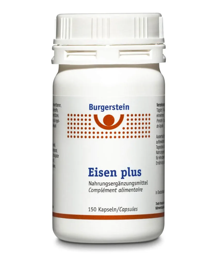BURGERSTEIN Eisen plus Kaps Ds 150 Stk