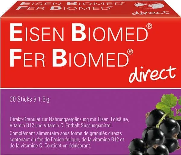 EISEN BIOMED direct Gran Sticks 30 Stk