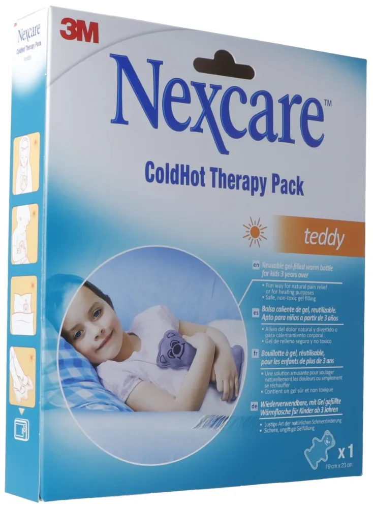 3M Nexcare ColdHot Therapy Pack Wärmeflasche Teddy samtweich (1 Stk)