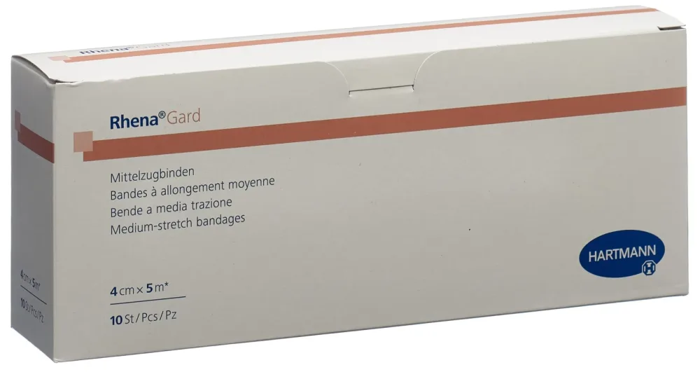Rhena Gard Elastische Binde 5mx4cm (10 Stk)