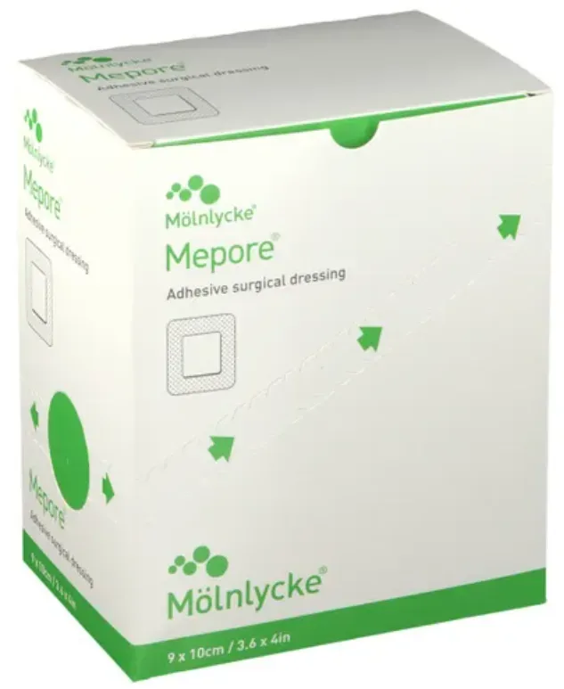 Mepore Wundverband 9x10cm (50 Stk)