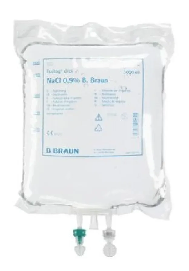 B. BRAUN NACL Spüllösung 0.9% 3000ml Ecobag (4 Stk)