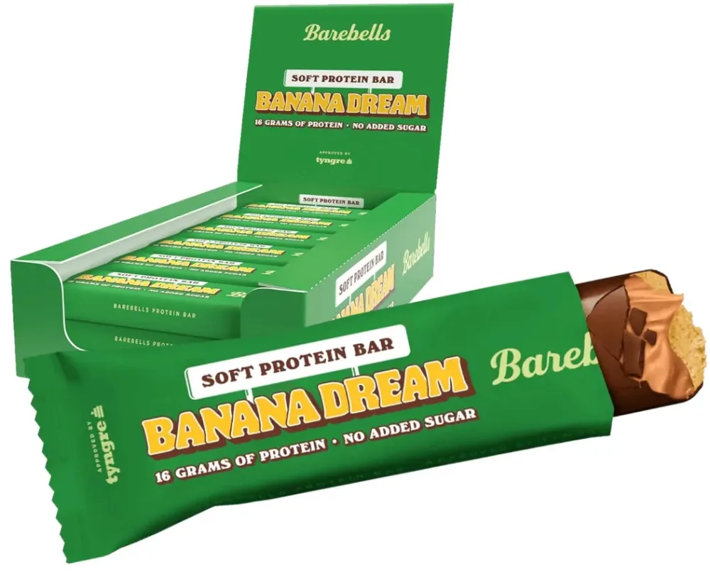 Barebells Soft Protein Bar Banana Dream (12x55g)
