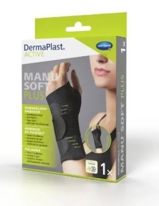 DERMAPLAST Active Manu Size 1 13-15cm Soft plus (1 Stk)