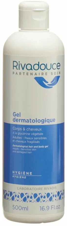 Rivadouce Dermatologisches Reinigungsgel Körper & Haare (500ml)