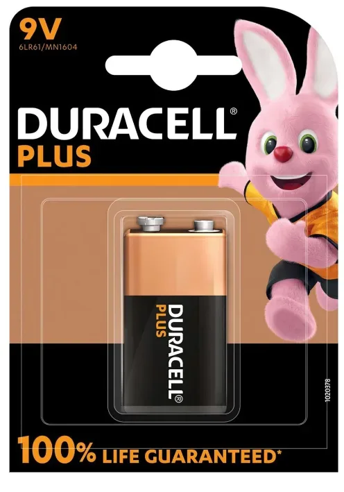 Duracell - Plus, Alkaline-Batterie, 9V(LR61)