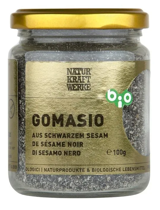 NATURKRAFTWERKE Gomasio aus schwarzem Sesam Bio/kbA (100g)