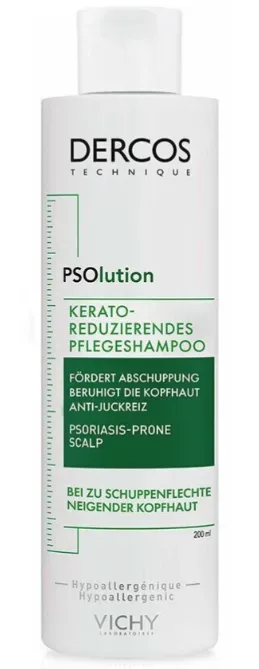 VICHY - Dercos Anti-Schuppen PSOlution Shampoo, 200 ml