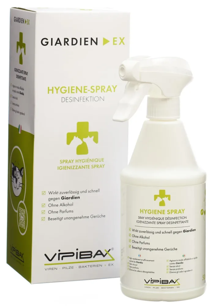 VIPIBAX GIARDIEN EX Hygiene-Spray zur Oberflächendesinfektion (500ml)