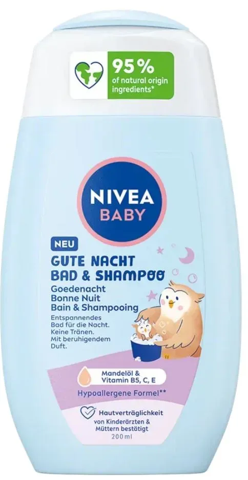 Nivea Baby Bad & Shampoo Gute Nacht (200ml)