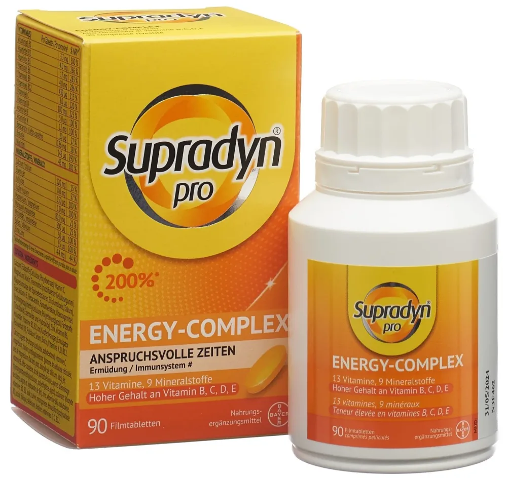 Supradyn pro Energy-Complex Filmtabletten (90 Stk)