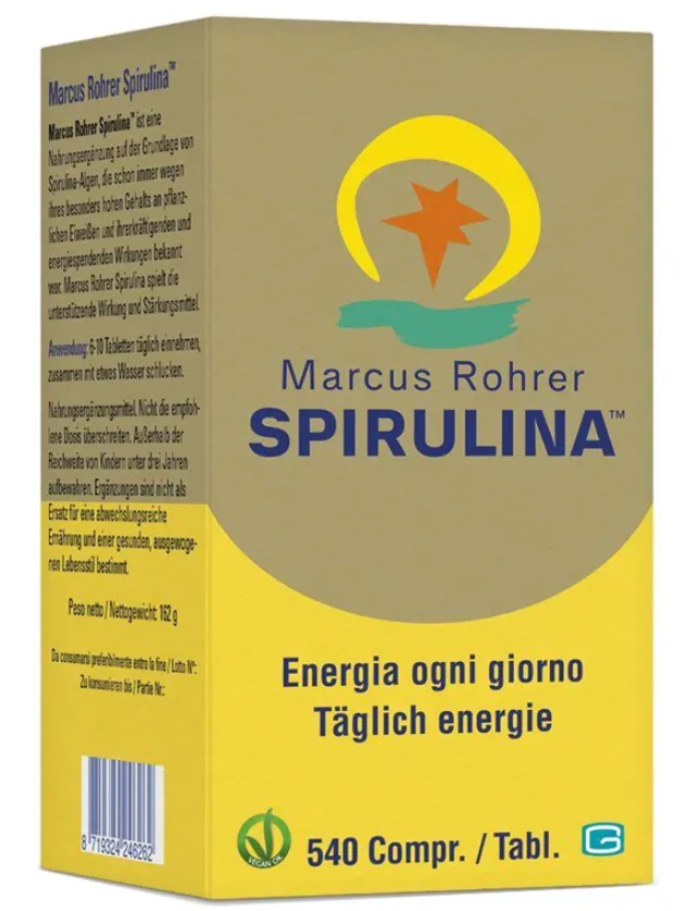 Marcus Rohrer Spirulina Tabletten (540 Stk)