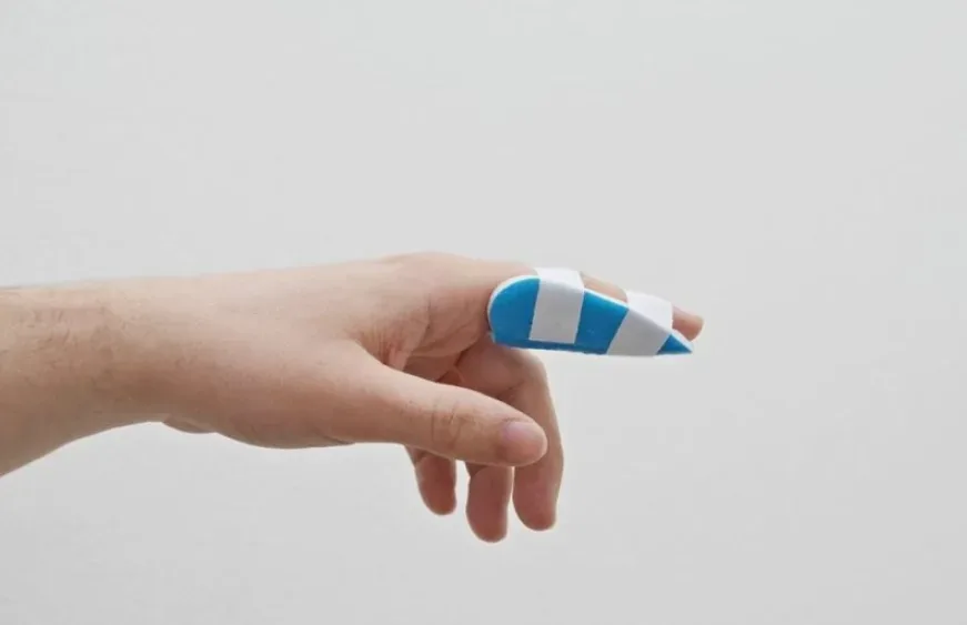Chrisofix Fingerschiene DIP+PIP Grösse XXS verformbar (1 Stk)
