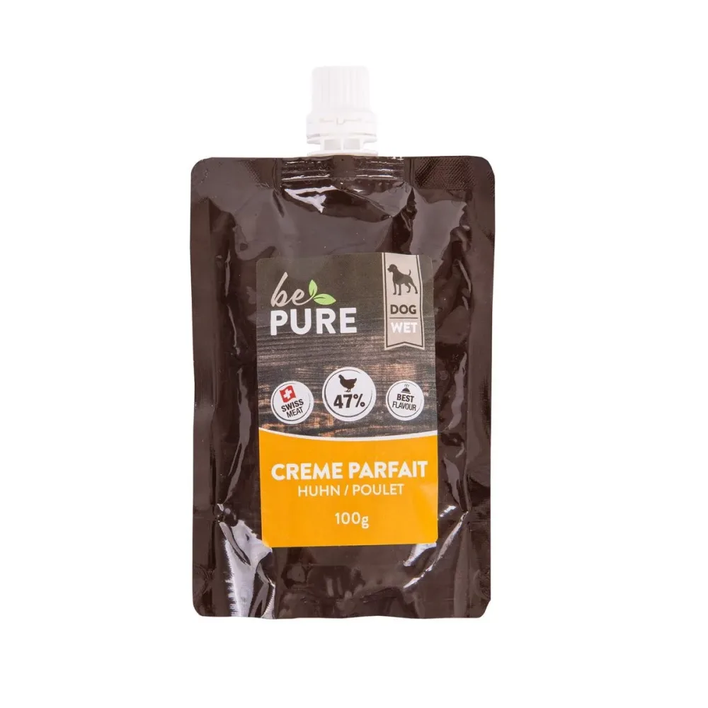 bePure Crème Parfait mit Huhn für Hunde (100g)