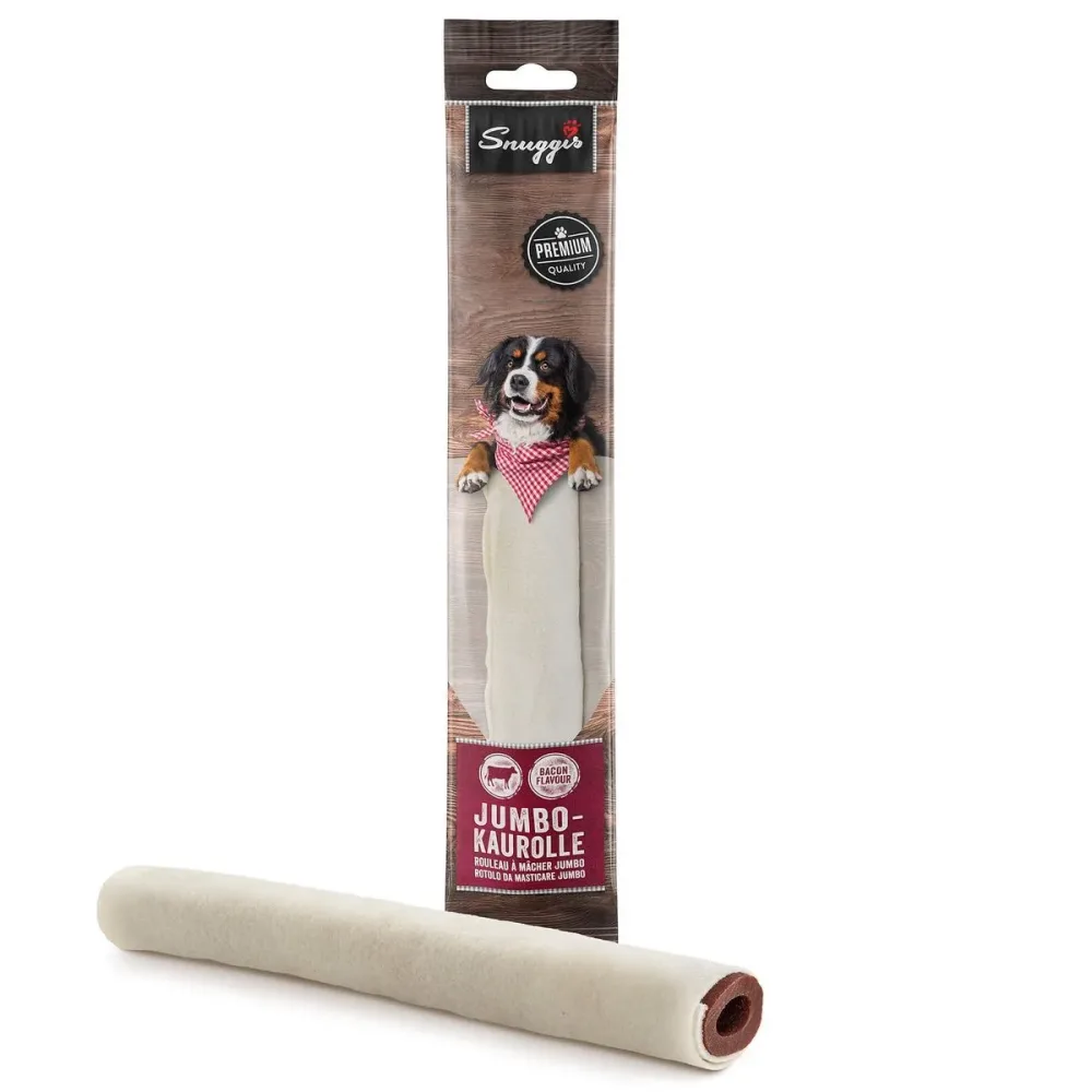 Snuggis Jumbo-Kaurolle Bacon Flavor (110g)