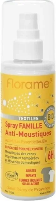 Florame Bio Anti-Mückenspray für Kleidung (90ml)