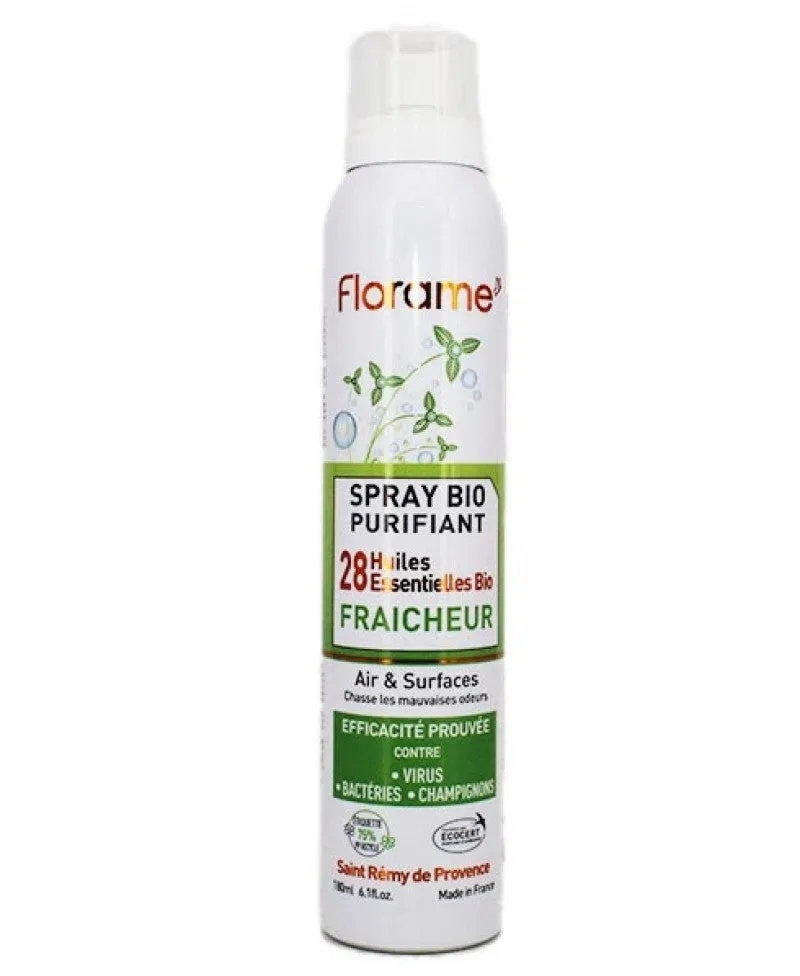 Florame BIO Frische Reinigungsspray 28 ätherische Öle (180ml)