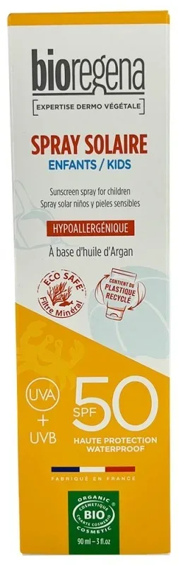 Bioregena Kinder Sonnenspray SPF50 Bio (90ml)