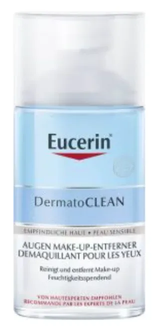 Eucerin - Augen Make-Up Entferner, DermatoClean, 125 ml