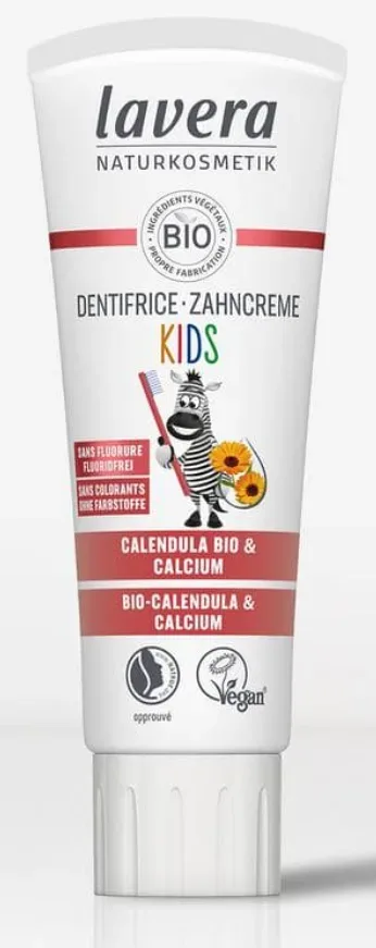 Lavera Zahncreme Kids fluoridfrei Taube (75ml)