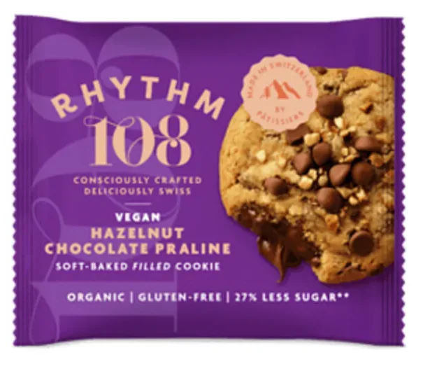 RHYTHM108 Hazelnut Chocolate Praline So Cookie (12 x 50g)