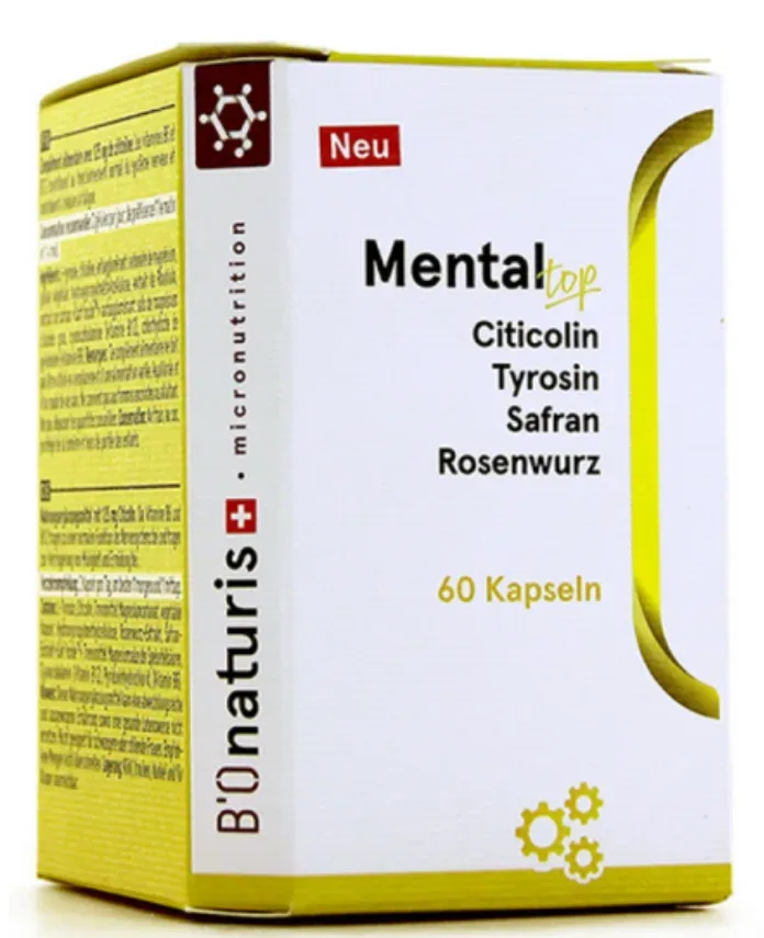 BIOnaturis Mental Top Kapseln (60 Stk)