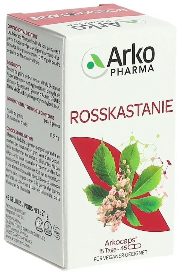 ARKOCAPS Rosskastanie Kapseln (45 Stk)