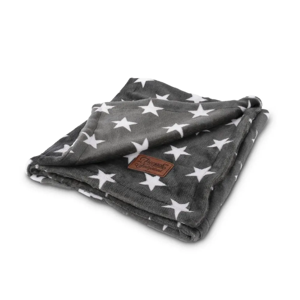 Freezack Stars Hundedecke grau, 70x90cm (1 Stk)
