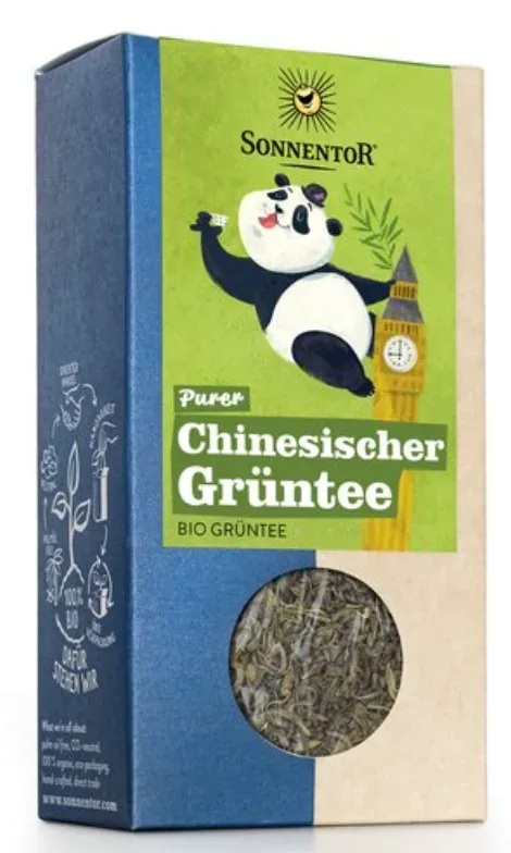 SONNENTOR Purer Chinesisch Grüntee offen BIO (100g)
